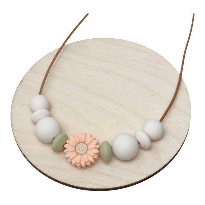 Collar de lactancia Salmon Daisy para venta al por mayor de Kaity Kiddo