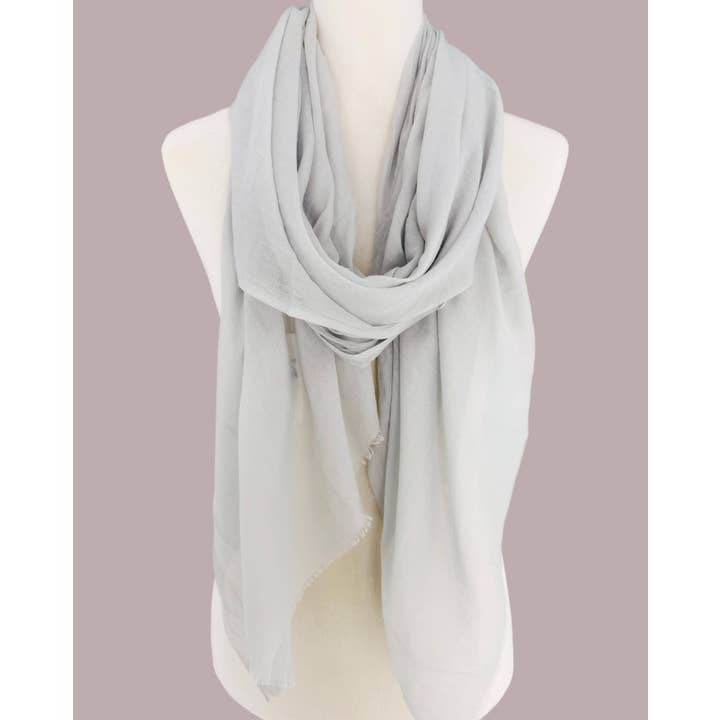 JC Sunny Fashion - Vente Écharpe – femme - JC023514 21 Couleurs - Écharpe Unie Super Douce3