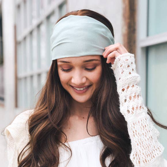 Leto Accessories - Wholesale Fashion Headband - Women's - Comfort Meets Fashion: Wide Elastic Headband in Many Colors8