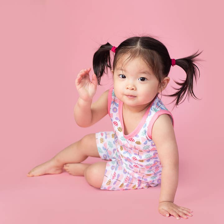 Pantalones cortos para bebé Grow With Me - Flutter Friends para venta al por mayor de Elephant Moon