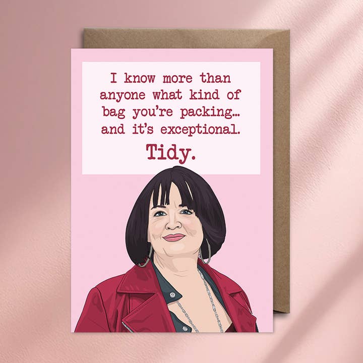 Nessa Love-kort - Gavin & Stacey - Enestående Taske for engroshandel hos Bonne Nouvelle