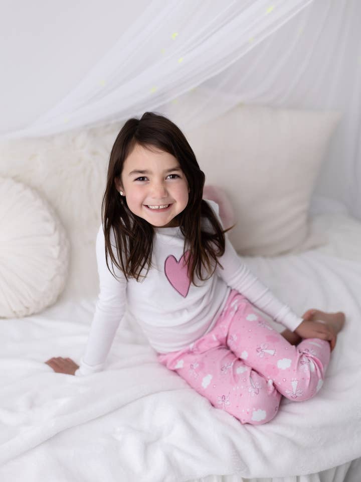 Ekologisk Bomull Applikation PJ Set - Älva för wholesale av New Jammies