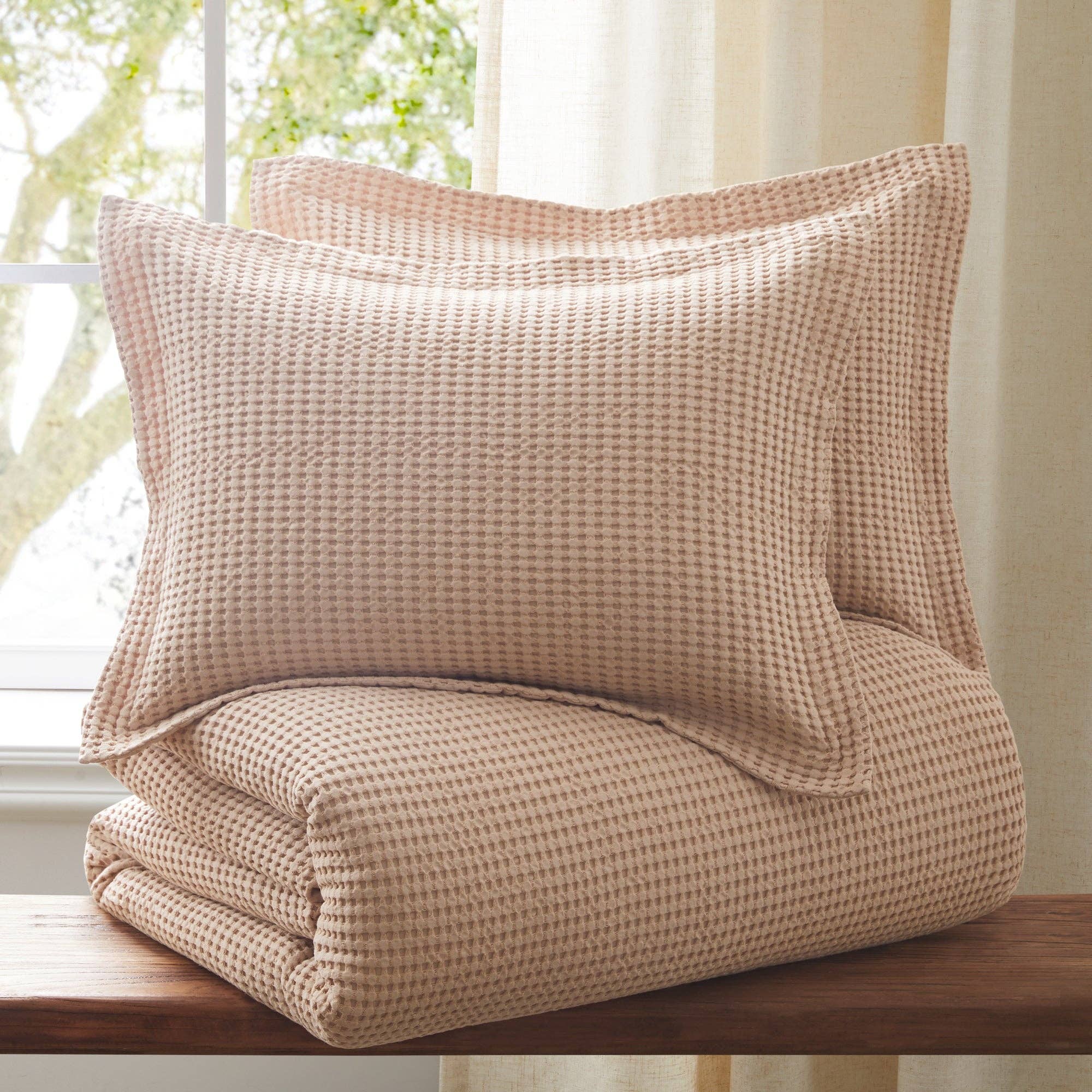 Levtex Home - Wholesale Bedding Set - Mills Waffle Duvet Set74