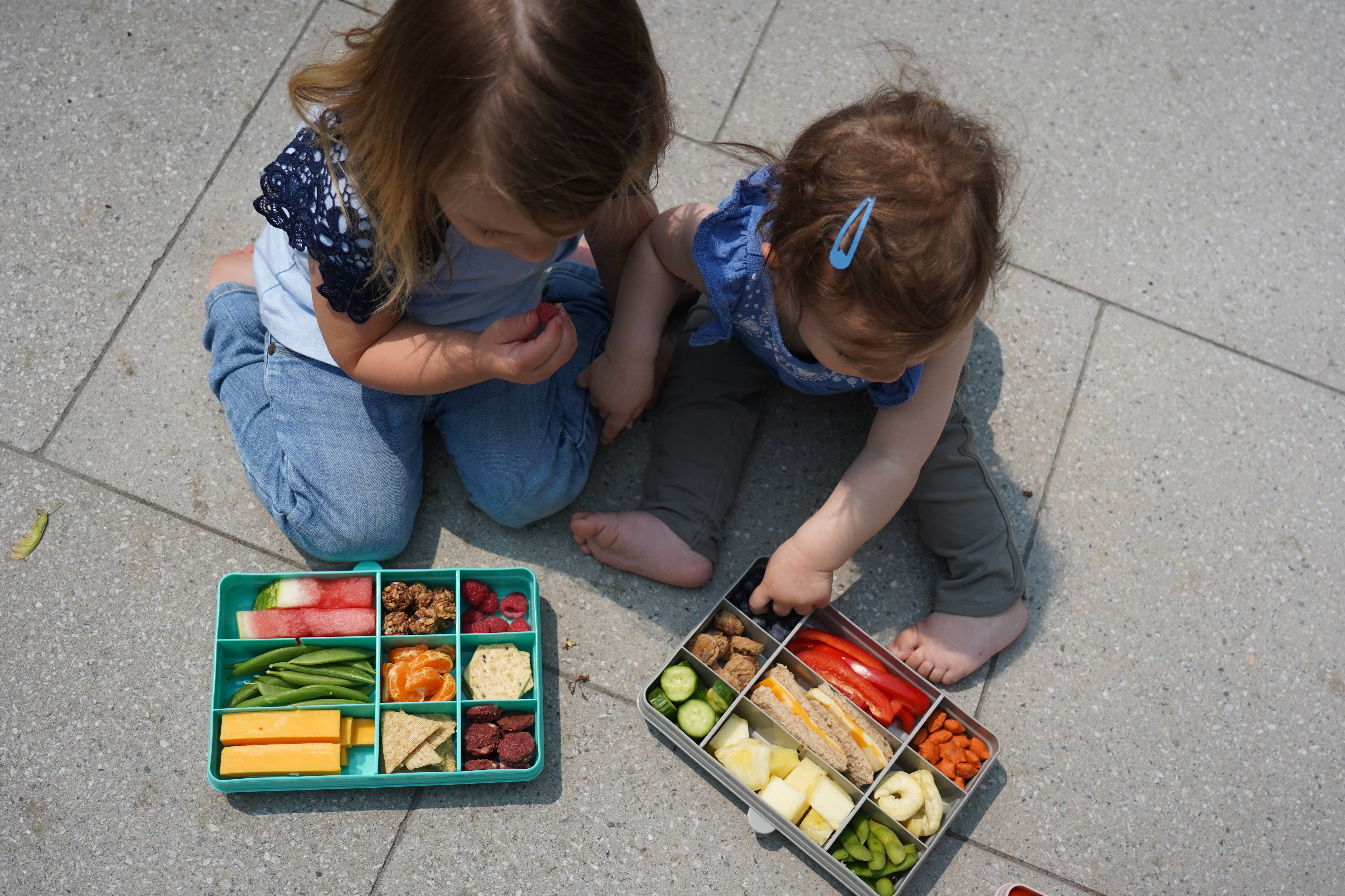 melii - Vente Boîte à goûter - Enfant et bébé - Snackle Box, contenant à collations divisé avec 12 compartiments8
