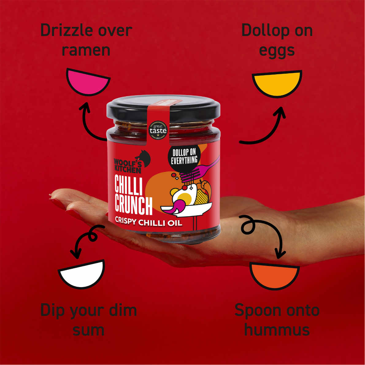 The Woolf's Kitchen – wholesale Chili paste – CHILLI CRUNCH4