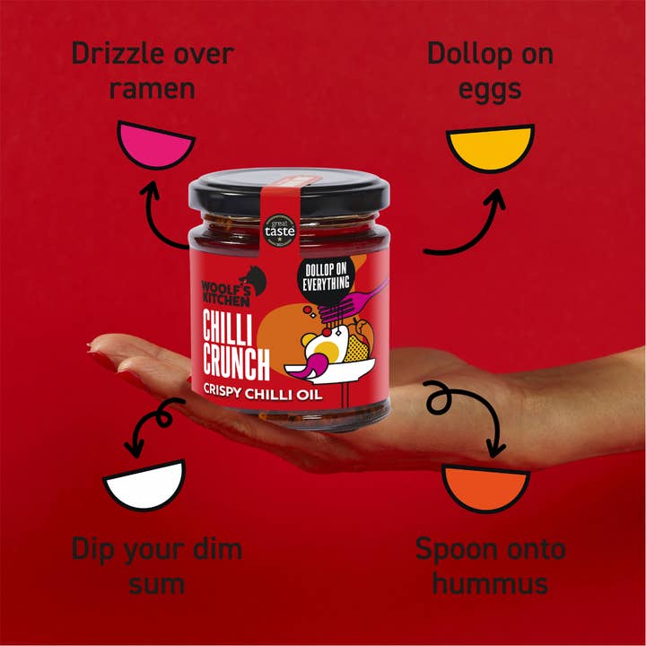 The Woolf's Kitchen – wholesale Chili paste – CHILLI CRUNCH4