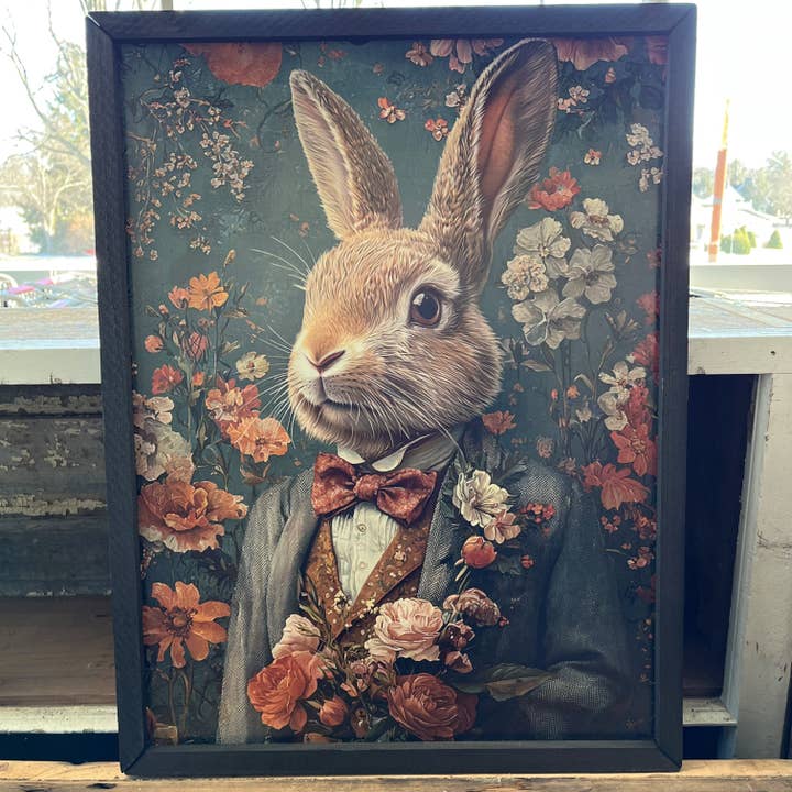 HMK060 Victorian Jack Rabbit boxramme for engroshandel hos JanMichaels Art & Home