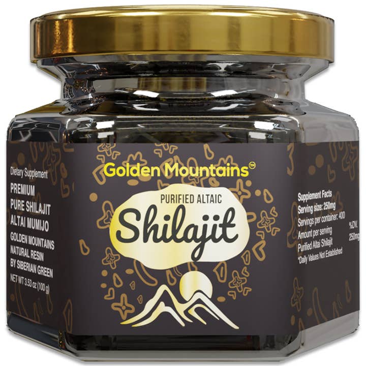 SiberianGreen - Wholesale Healing Salve/Balm/Cream - Golden Mountains Shilajit Resin Premium Pure Authentic Siber