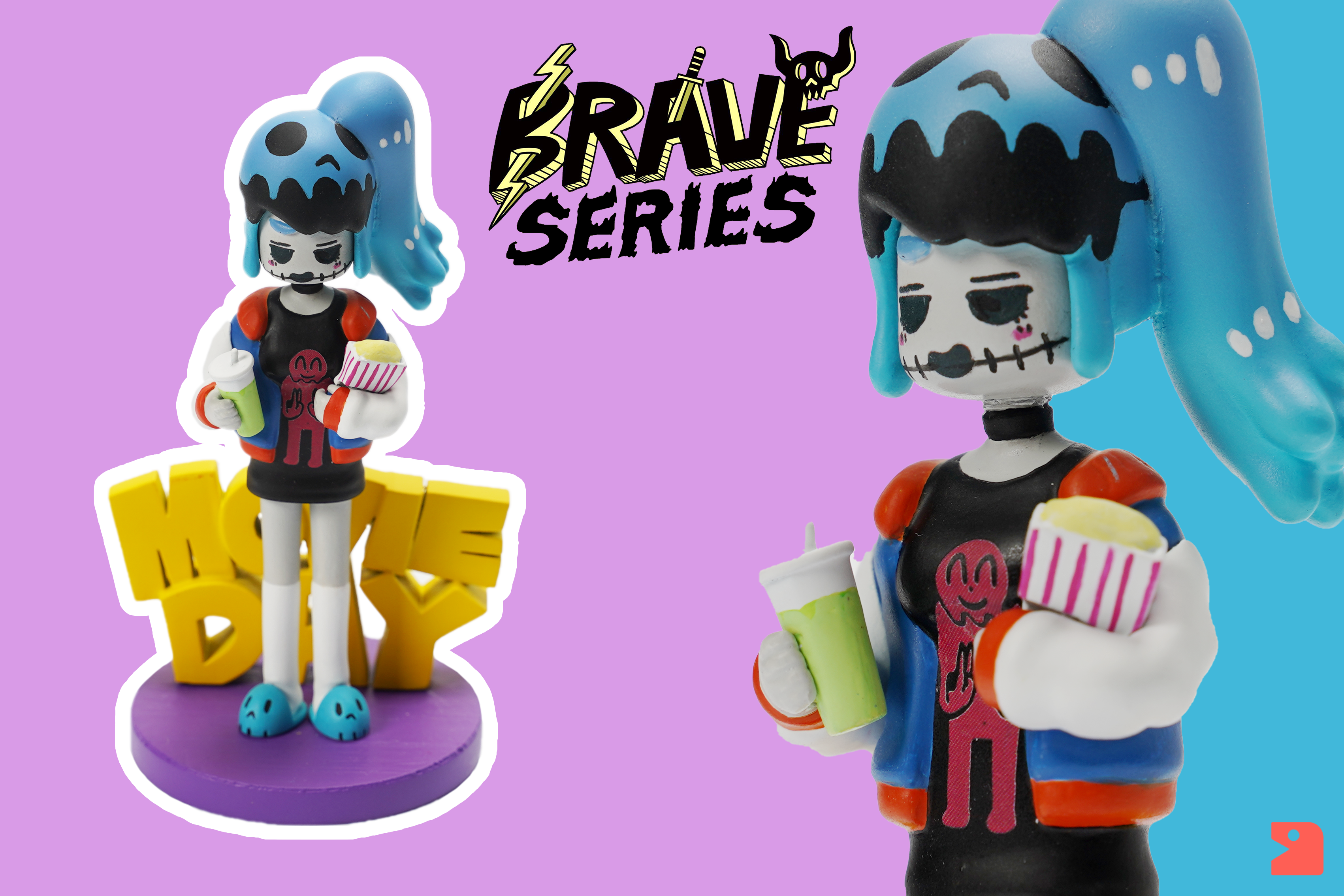 BCmini - Wholesale Decorative Figurine - 73090 Brave Series Blind Box-86