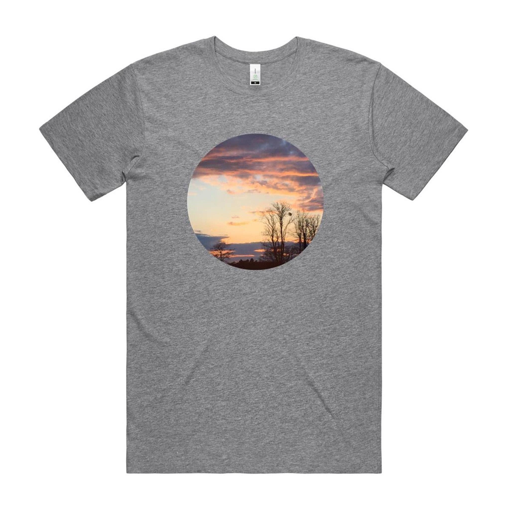 High Tees - Wholesale T-Shirt (Graphic) - Unisex - Victorian Country Sunset T shirt3
