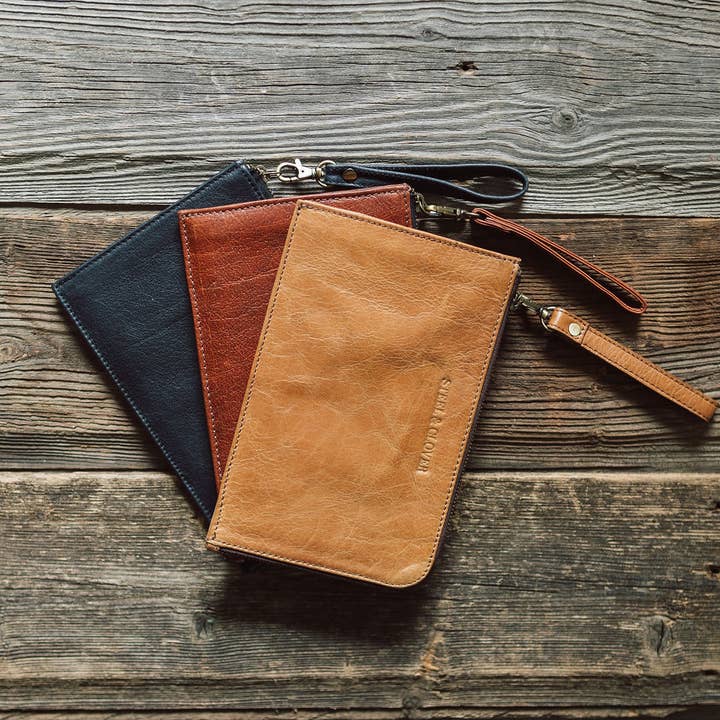 Steel & Clover - Wholesale Wallet - Women's - Goodwin Slim Line Leather Wallet