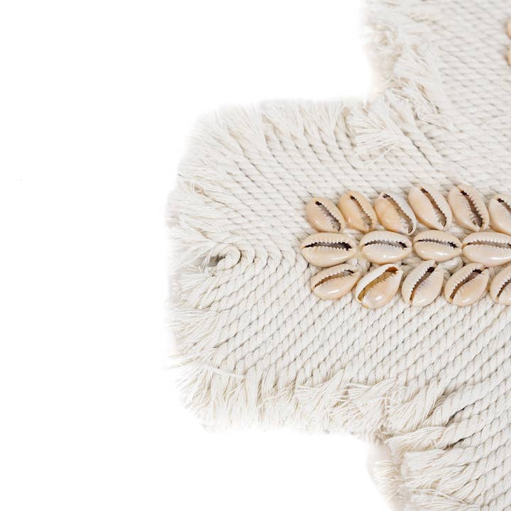 Bazar Bizar Living - Wholesale Wall Cross - The Macrame Cross - White4