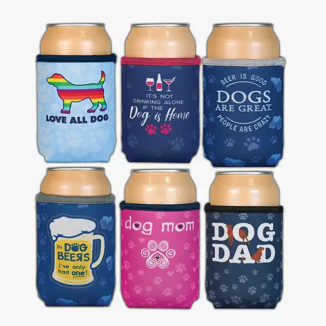 Dog Speak - Wholesale Isolators voor dranken/huggers en koozies - Uitverkoop - Kleine Drankhouder - Hondenmoeder2