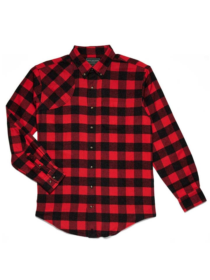 Sportsmans Shirt - Buffalo Plaid for wholesale by Ball and Buck