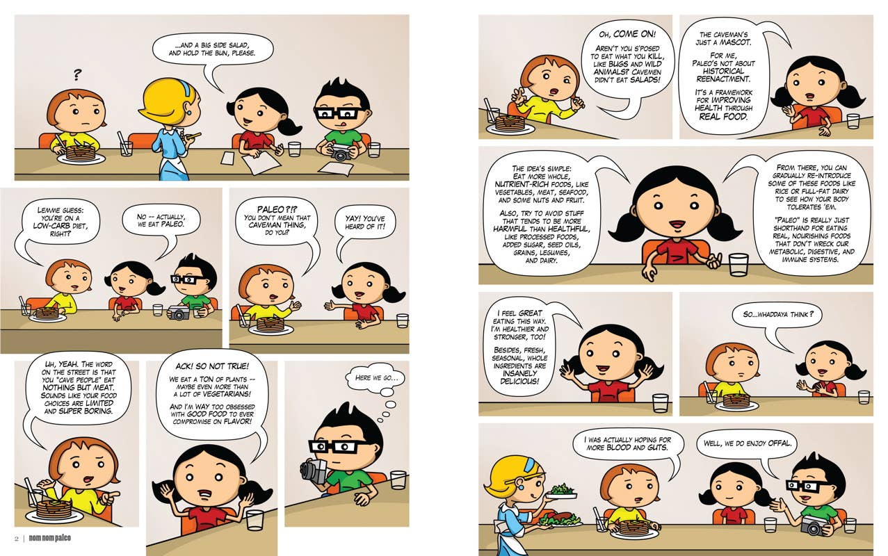 Simon & Schuster - Wholesale Cookbooks & Food - Nom Nom Paleo by Michelle  Tam2