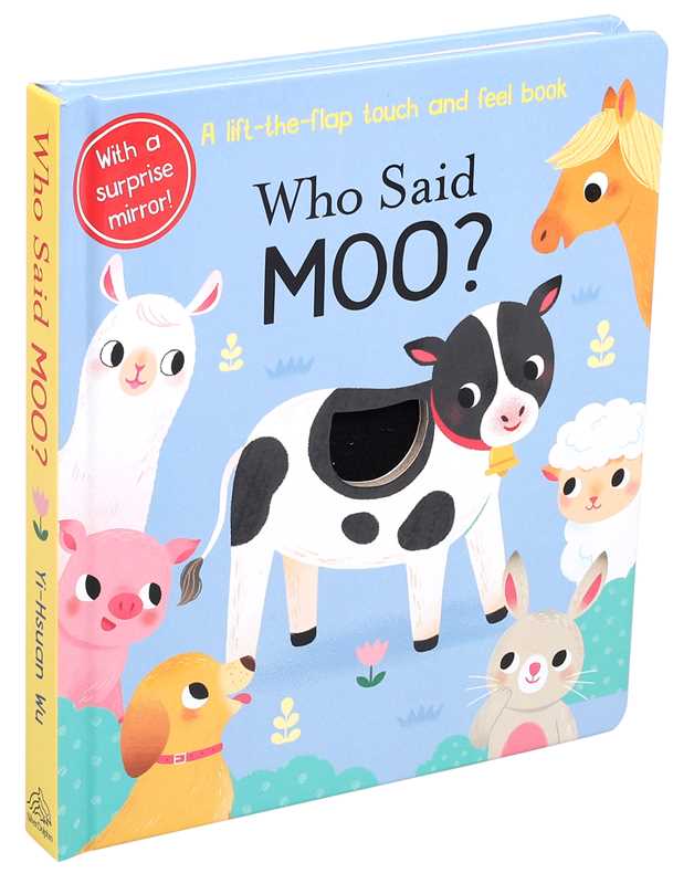 Simon & Schuster - Wholesale Baby & Toddler Book (0-2) - Who Said Moo? by1