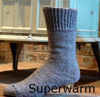 Choice Alpaca Products - Vente Chaussettes – unisexe - Chaussettes Alpaga « Superwarm » – Fabriquées aux USA10