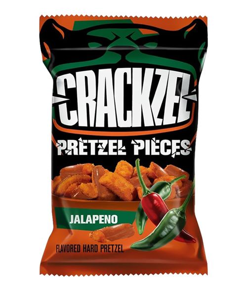 INTERNATIONAL TASTE FOOD SARL - Wholesale Puffed Snack - CRACKZEL PRETZEL JALAPENO 85G X240