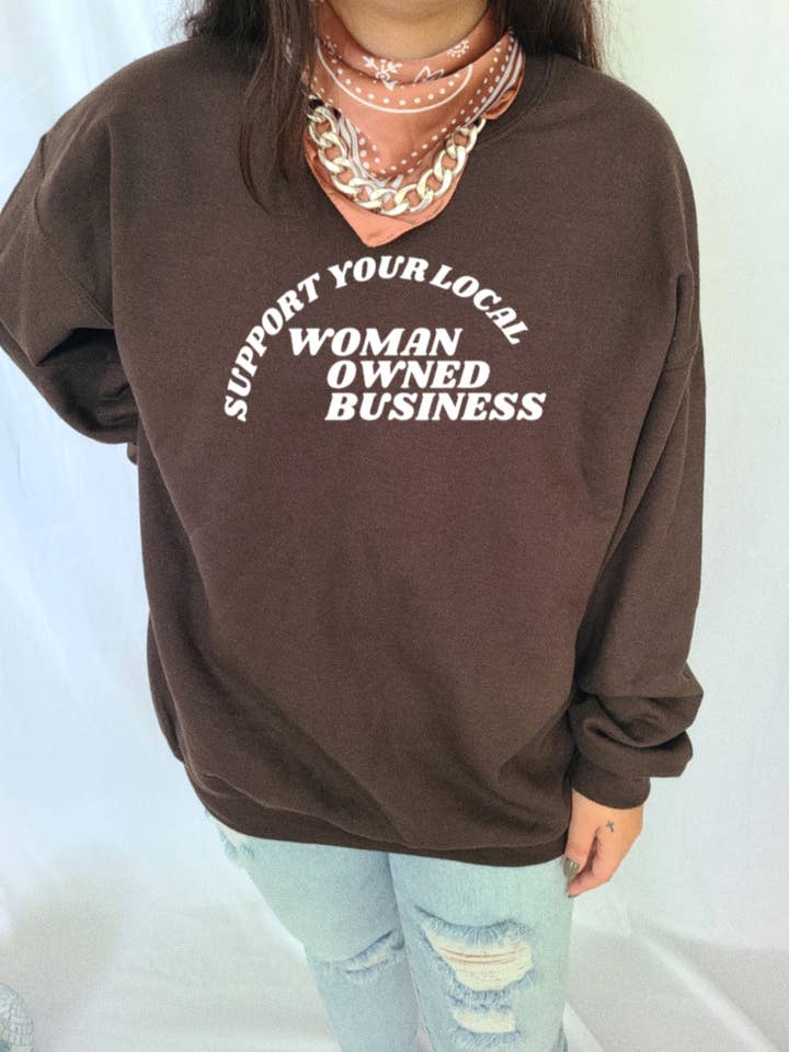 UNTERSTÜTZE EINE FRAU | SWEATSHIRT für den Großhandel von Thread House