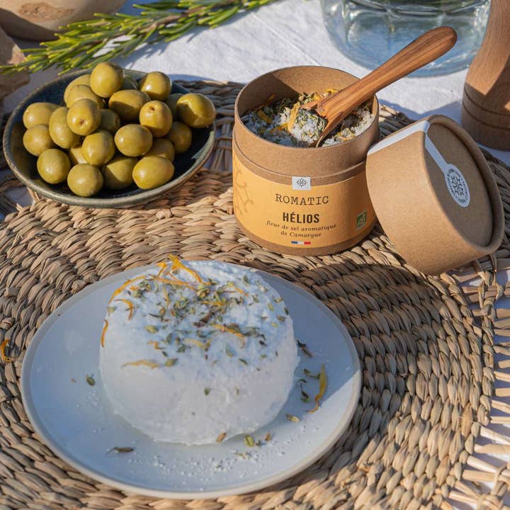 ROMATIC - Wholesale Salt - HÉLIOS - Organic aromatic salt 50g - Camargue fleur de sel2