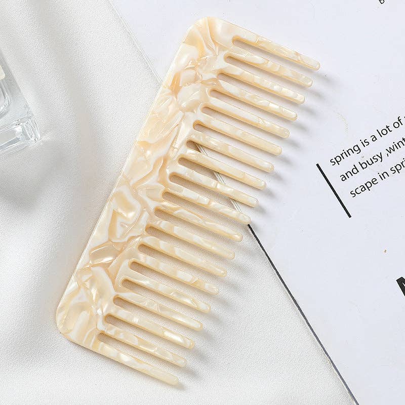Dipped Shop - Wholesale Hair Brush/Comb - Acrylic Square Mini Portable Hair Combs DP25E6871