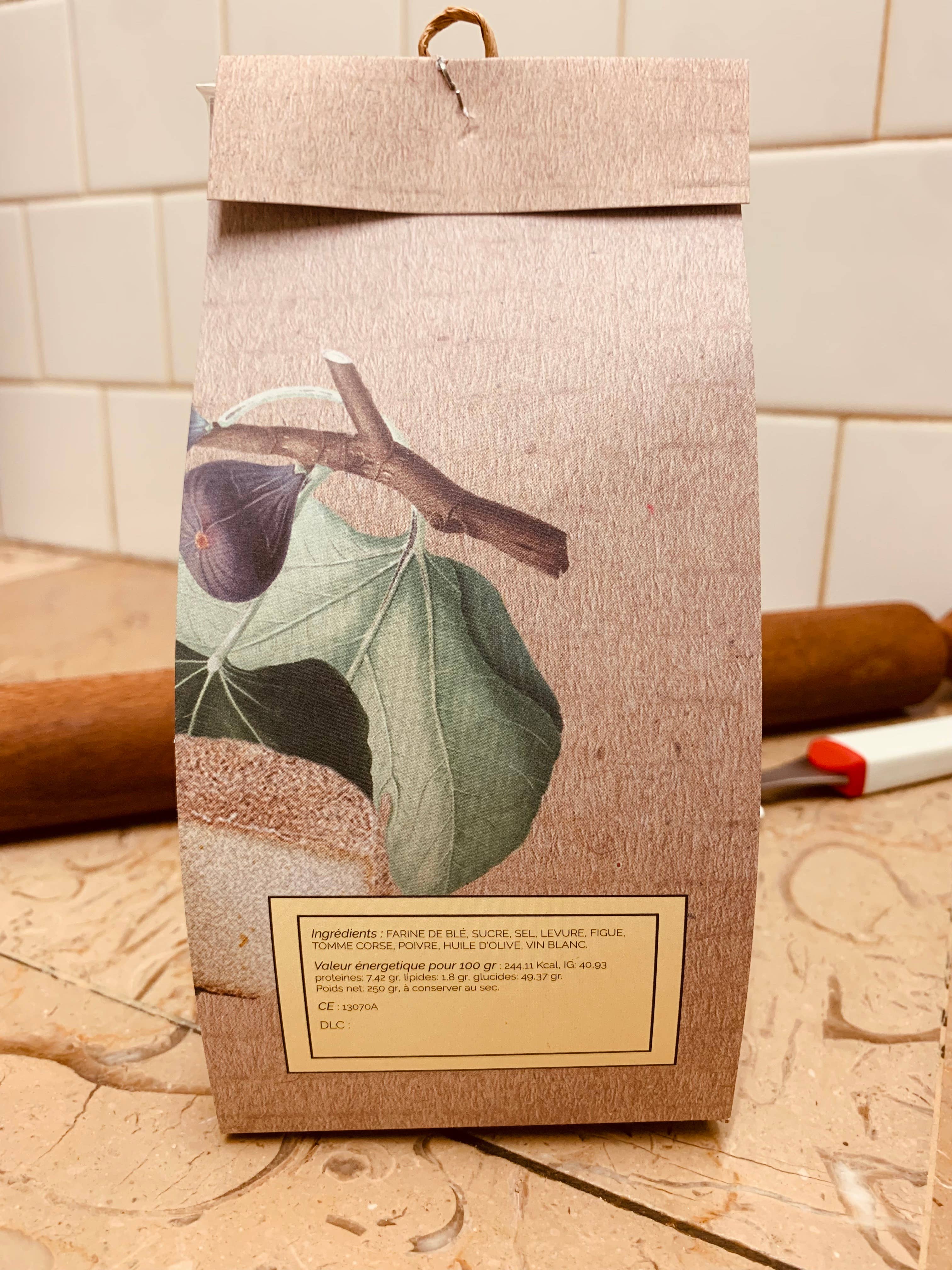 biscuiterie  saravelli - Venta al por mayor Galletas - Cuggiulelle Saravelli de tomme corsa y higo1