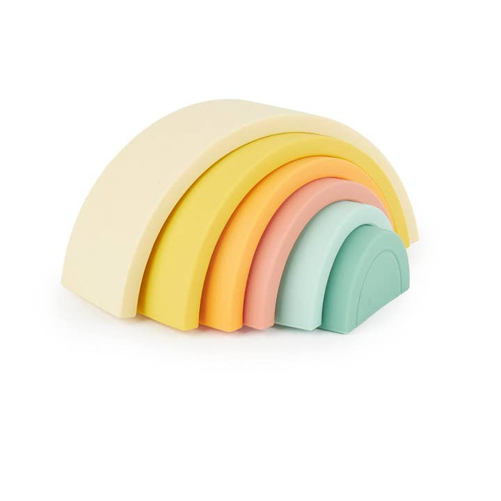 Silicone Rainbow Tropical Vibes for wholesale by Bieco Spielwaren