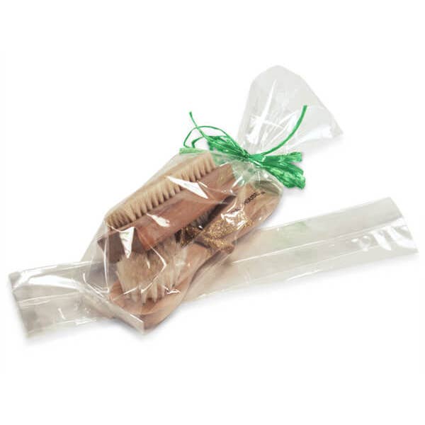 Clear 1.2 Mil Gusset Cellophane Bags for wholesale on Faire