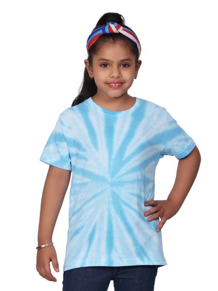 KTS-5556 Kid's Tie Dye T-Shirt for wholesale by Advance Apparels