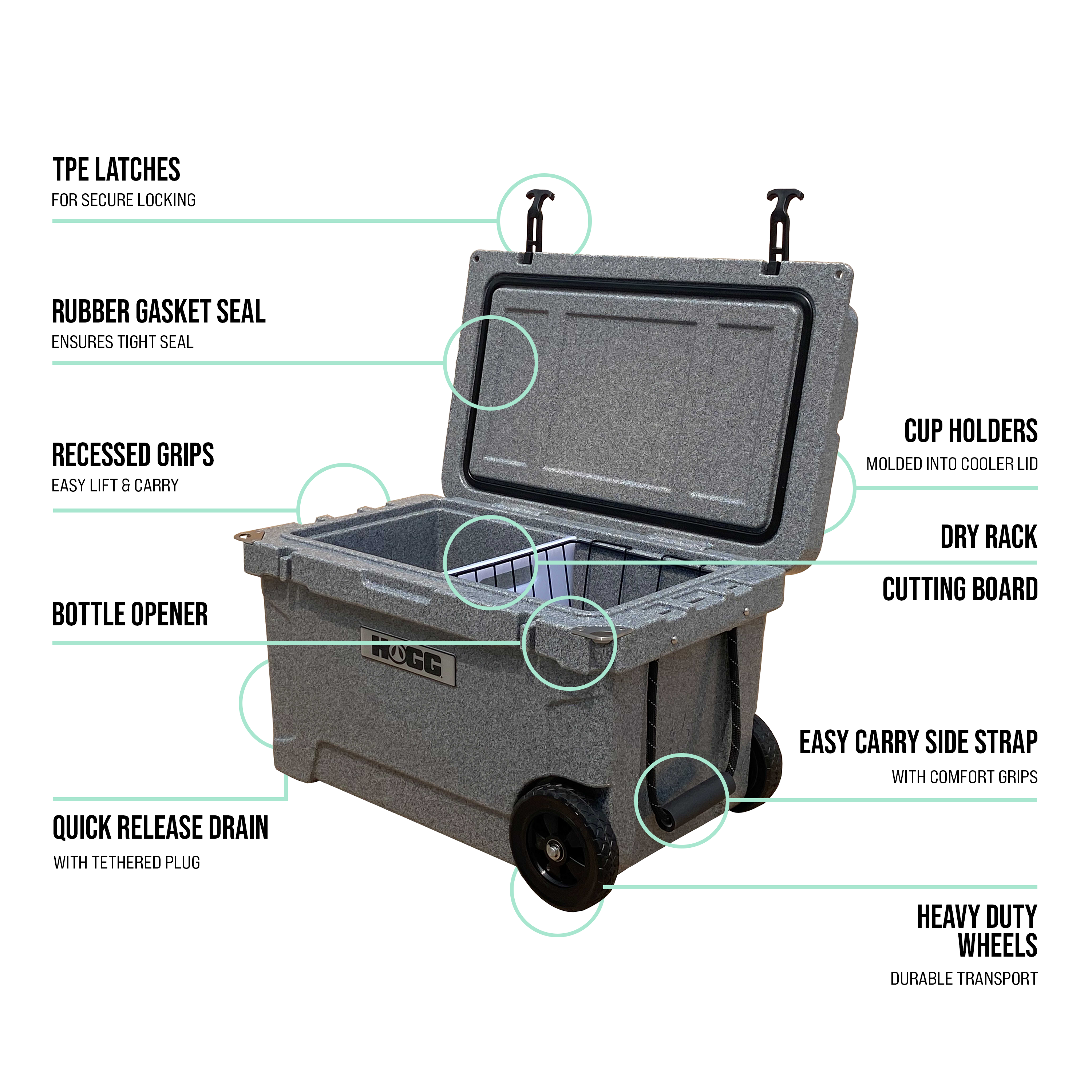 Hogg Outfitters - Wholesale Cooler/Cooler Bag - 45QT COOLER0