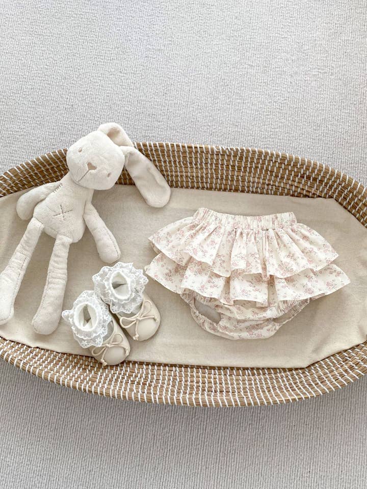 MyKids-USA® - Wholesale Top & Short Set - Kids - Arrival Cute Baby Girls Floral Ruffle Shorts Bloomers8