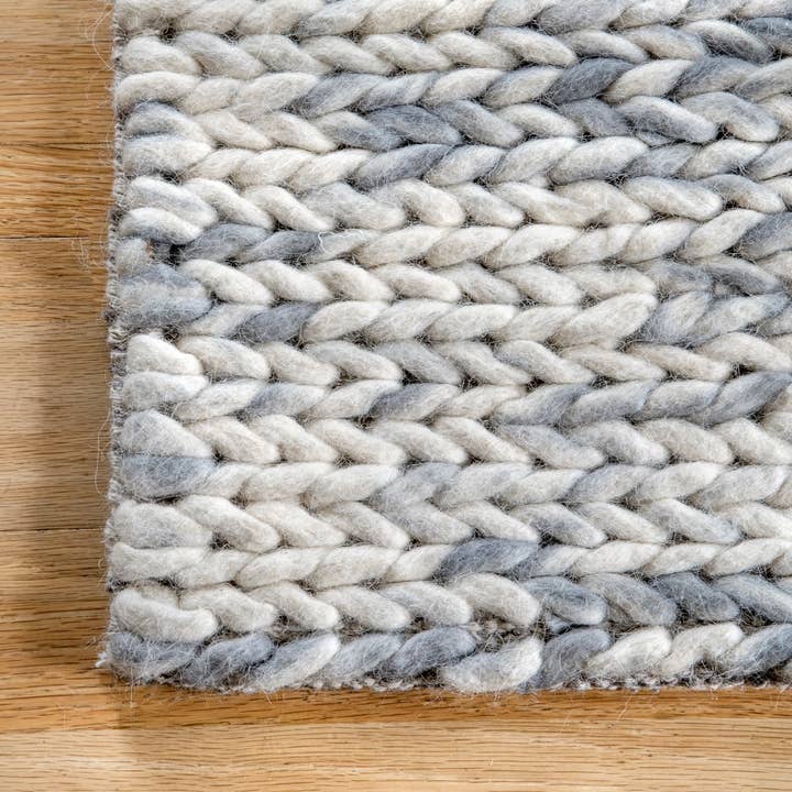 nuLOOM - Wholesale Area Rug - Hand Woven Chunky Woolen Cable Area Rug33