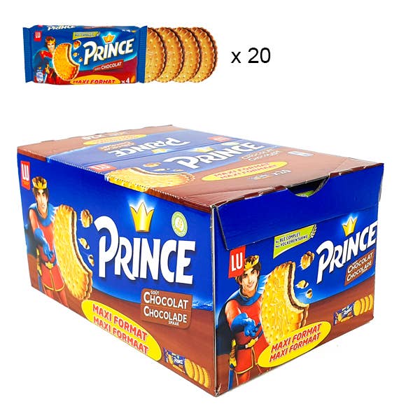 LU Prince Chocolate Display Box (20 x 80g) for wholesale by France At Home