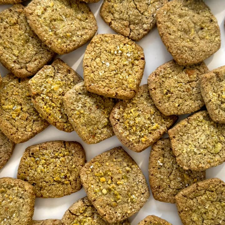 Sett Goods - Wholesale Cookie - Pistachio Snap (Shortbread Cookies) 1