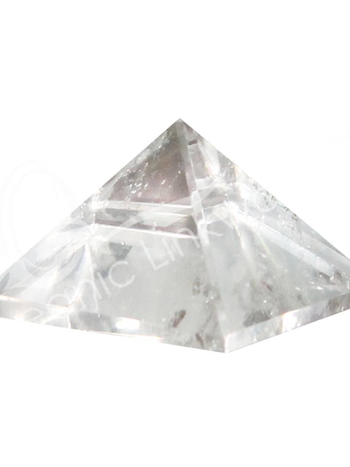 (PC)PYRAMID - CRYSTAL QUARTZ 1-1.25" for wholesale by Oceanic Linkways Inc