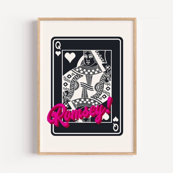 Reine de votre ville - Impression d'art personnalisée pour la vente par Timmy Loves