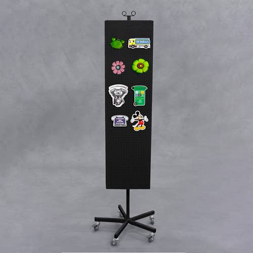 Specialty Store Services - Wholesale Retailer Display Stand/Case - Floor Standing Metal Pegboard Spinner Rack Magnet Display1