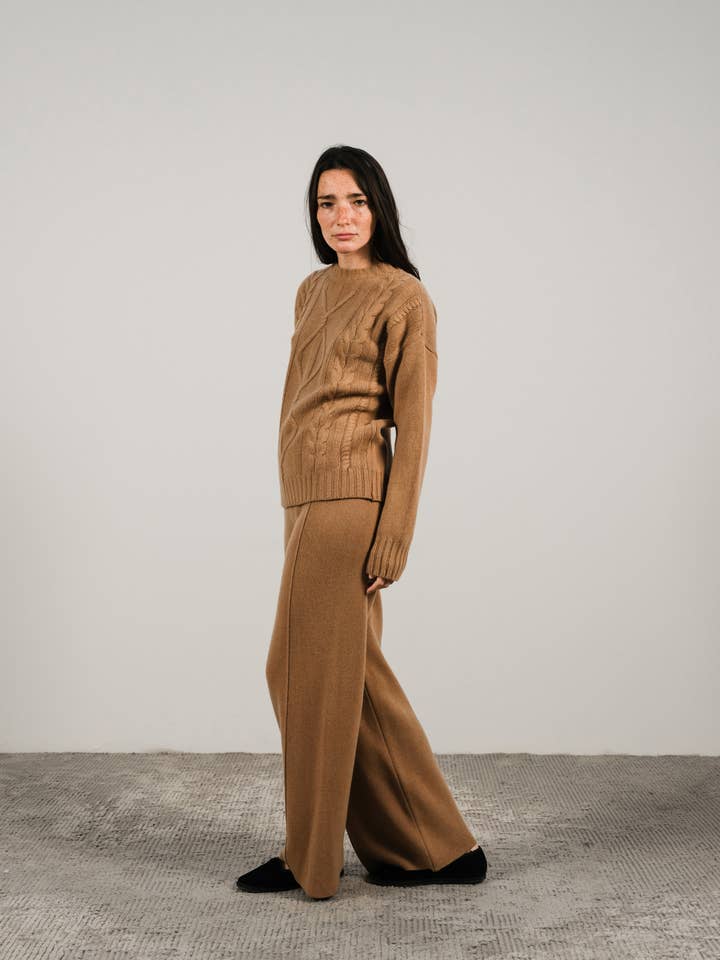 Lèmme - Wholesale Knit Sweater - Women's - Cashmere Mix Cable Knit Sweater33