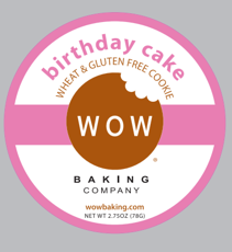 WOW Baking Company - Wholesale Cookie - Gluten-Free Birthday Cake  Bakery Singles2