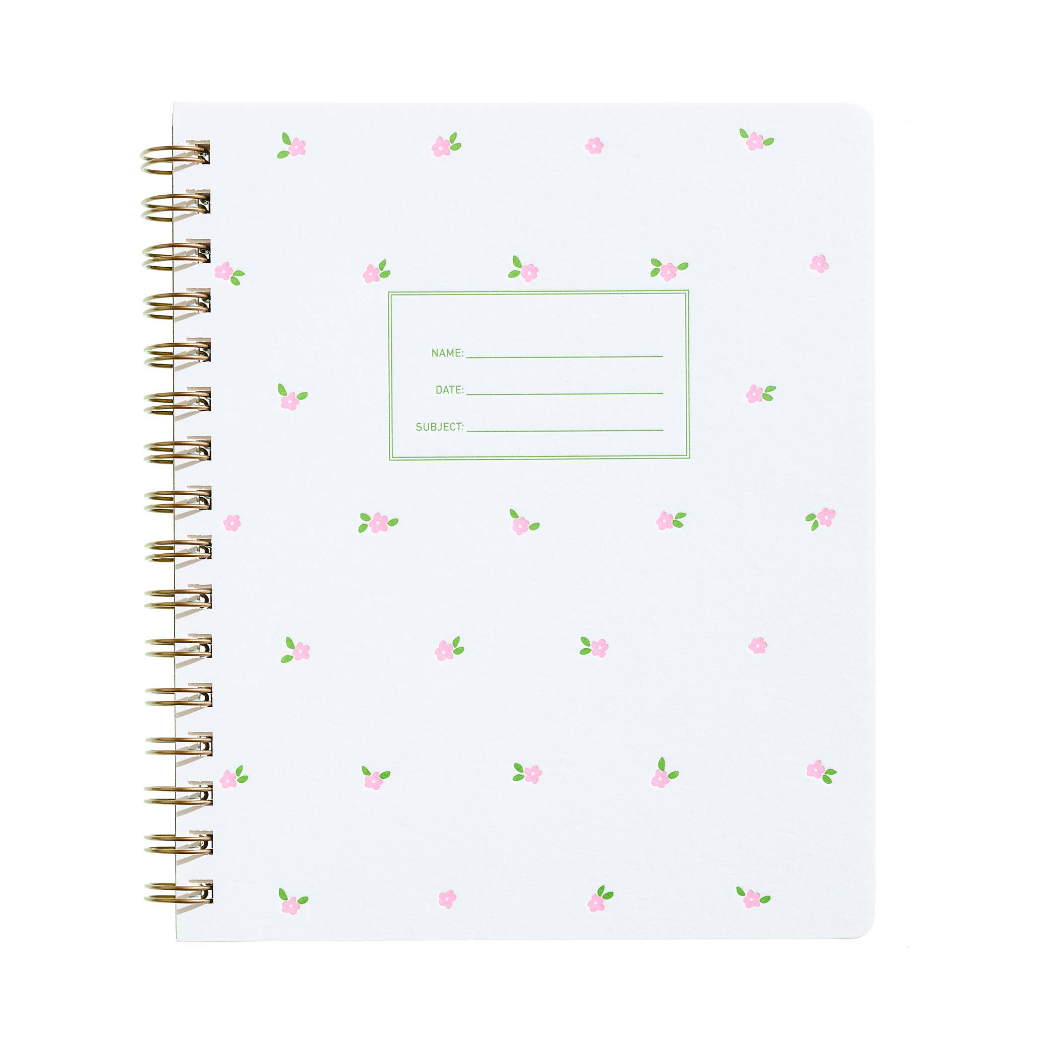 Shorthand Press – wholesale Notebook – Standard Notebook - Mini Floral Pink0