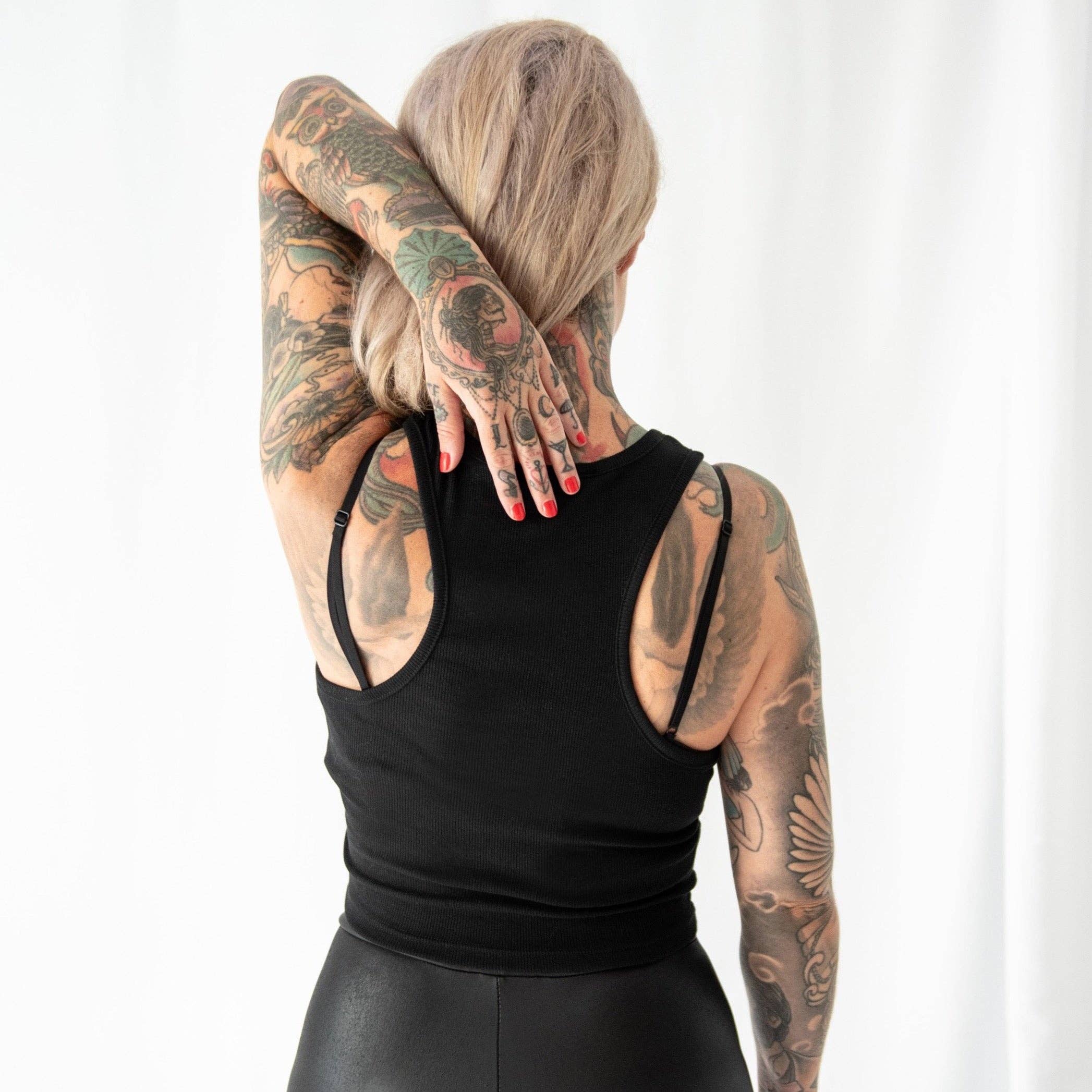 Pour la Rebelle - Wholesale Tank Top - Women's - No Kings Punk Crop Top 13