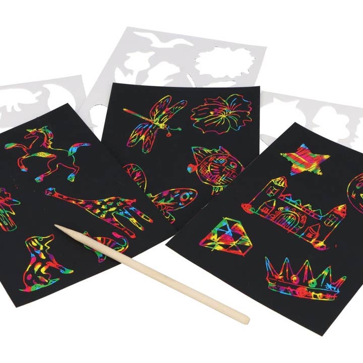 Scratch Magic Colour Set for wholesale by Kids Party Craft