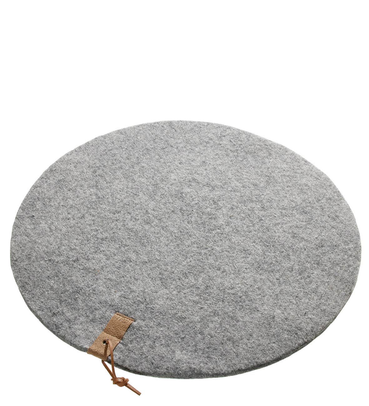 Lübech Living - Venta al por mayor Cojines para sillas - Cojín de lana reciclada gris sin desperdicios