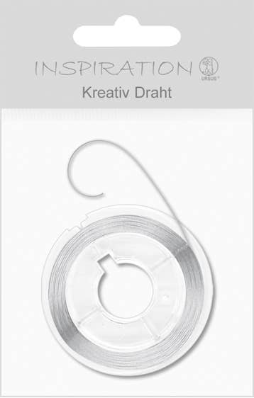 URSUS® / Buntpapierfabrik Ludwig Bähr GmbH & Co. KG - Wholesale Craft Supplies - creative wire, silver0