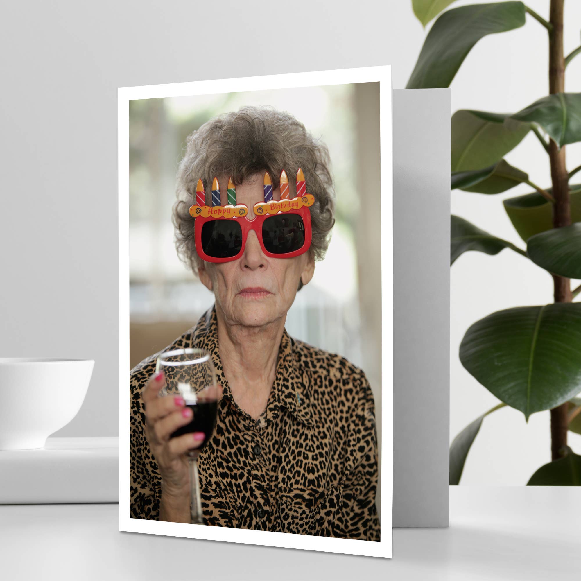 Palm Press - Wholesale Birthday Card - Birthday Glasses Happy Birthday Card1