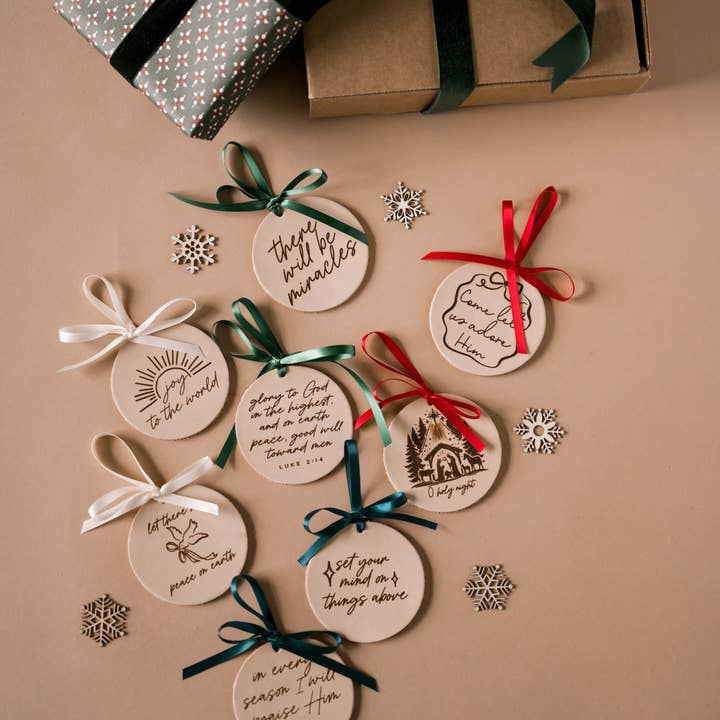 Dear Heart - Wholesale Ornament - Let Us Adore Him Ornament I Christian Faith
