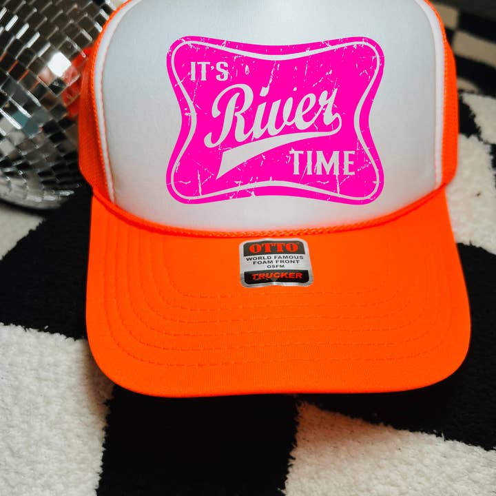 River Time- trucker hat for wholesale by H+P Wholesale