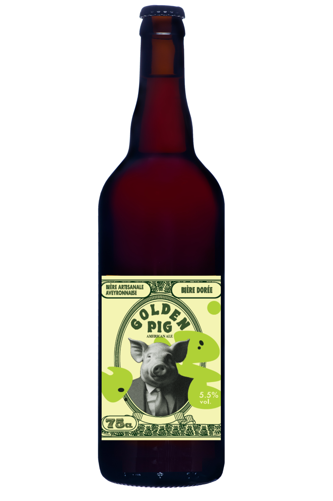 Brasserie d'OLT - Wholesale Beer - Golden Pig golden beer 75cl0