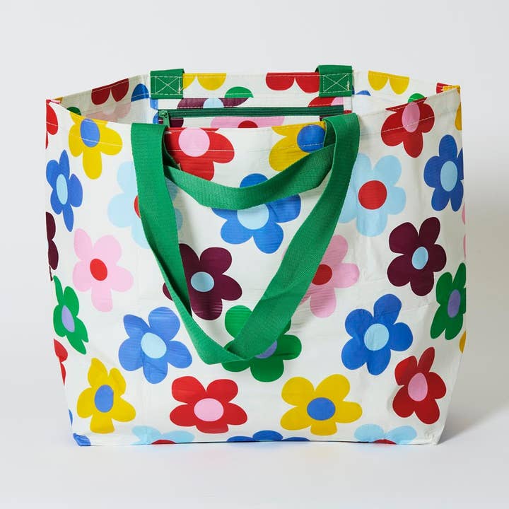 Medium Tote – Sunny Floral for wholesale by Project Ten Pty Ltd