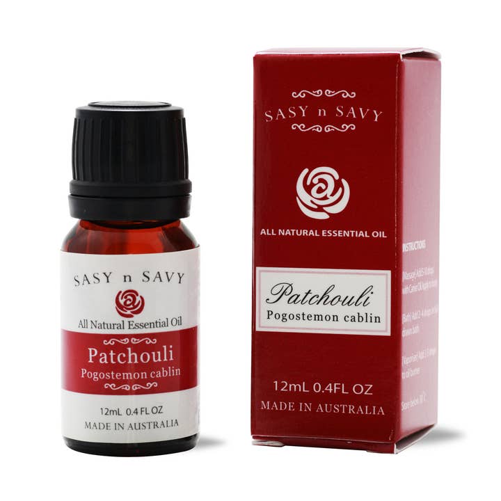 Patchouli - Pogostemon Cablin - 12 ml per la vendita all'ingrosso da parte di Sasy n Savy Pty Ltd